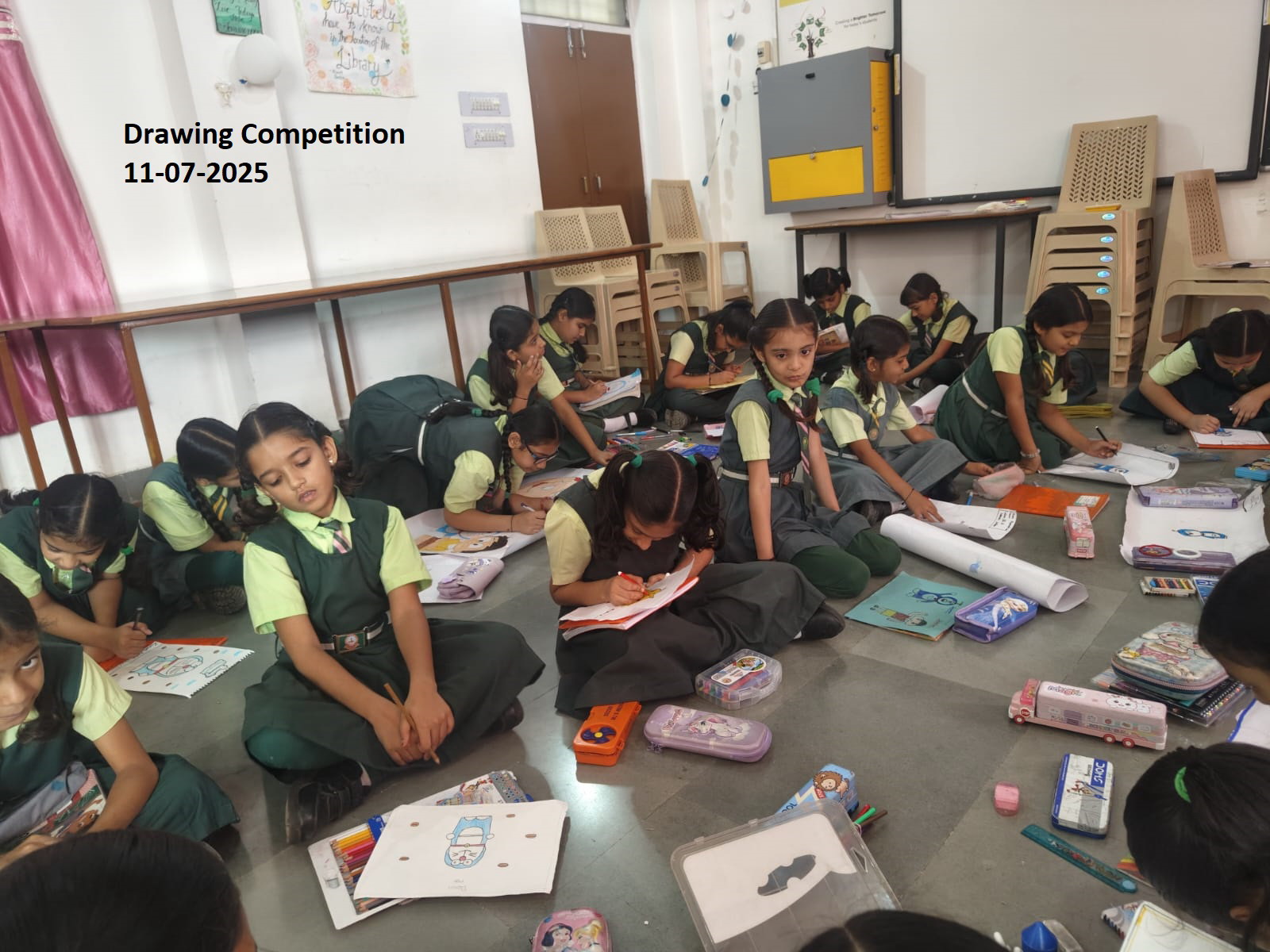 Cartoon Character Drawing Competition